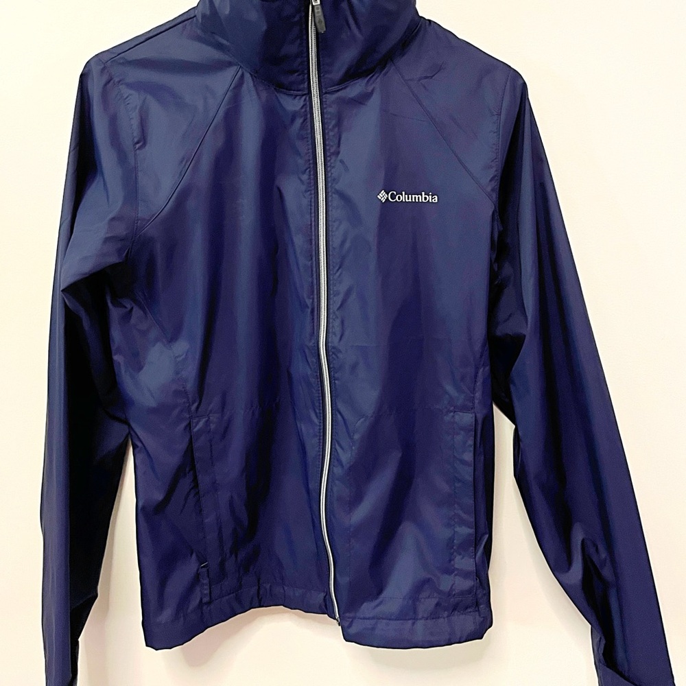 Columbia Navy Blue Jacket Size Small